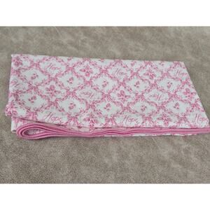 Longaberger Baskets Pink Horizon of Hope Table Square 36” x 36”